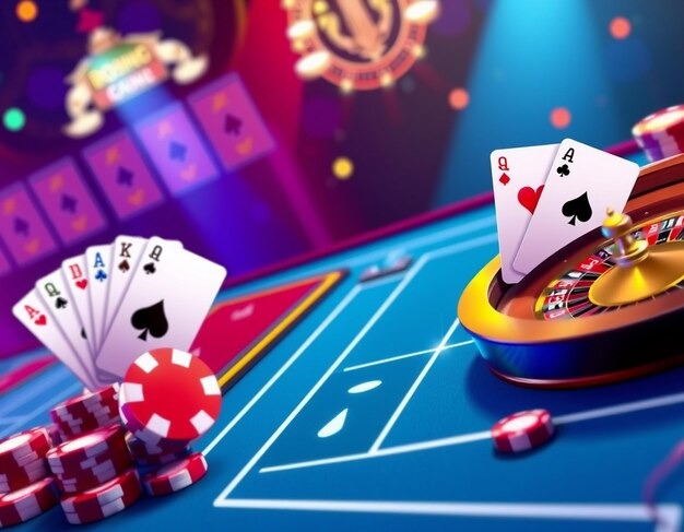 American Roulette wheel layout on deposit 1000